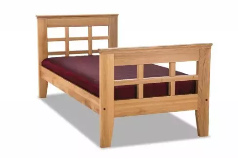 Jednolůžko se dvěma čely v masivu LOLA