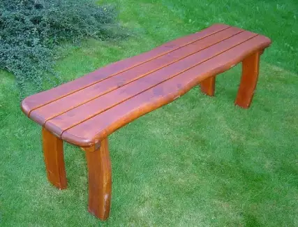Dřevěná zahradní lavice síla materiálu 42 mm Lorit
