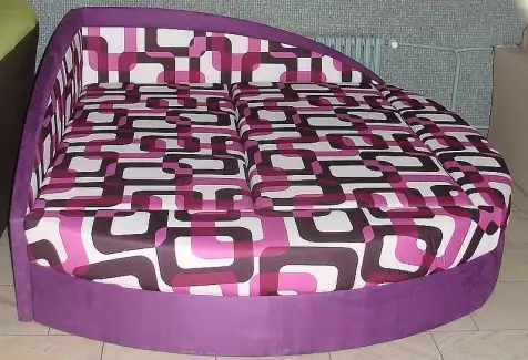 Rohová čalouněná manželská postel LUBOR - SKLADEM