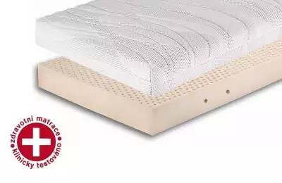 Luxusní 5-zónová latexová matrace Padova s výbornou elasticitou a tvarovou stálostí