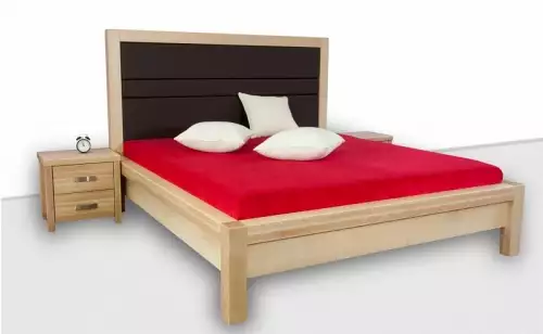 Dvoulůžková postel  z masivu LYNX