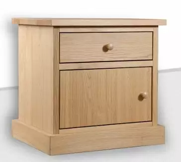 Dubový noční stolek z masivu MAGDA