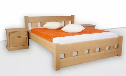 Dvoulůžko z masivu MAGDA
