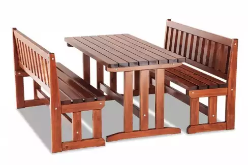 Pevná zahradní sestava z masivu MALVA
