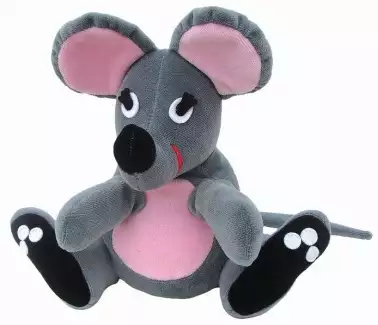 Maňásek Myška vhodný i pro děti do tří let