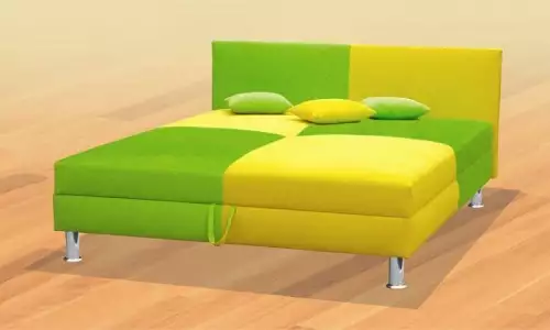 Designová celoplošná postel 120, 140 nebo 160 cm MARCELA