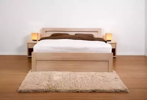 Postel Věra s extra velkým úložným prostorem a výklopným roštem