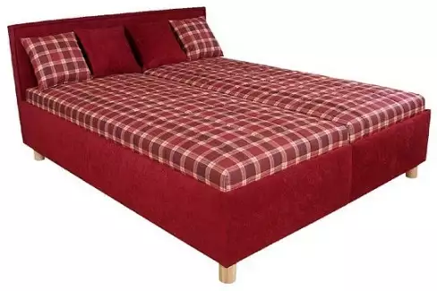 Čalouněné lamelové dvoulůžko šířka 160 cm Marion