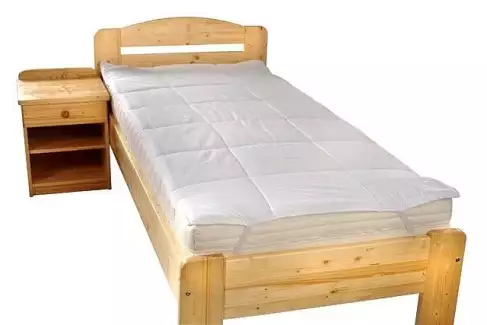 Matracový chránič prošitý z dutého vlákna