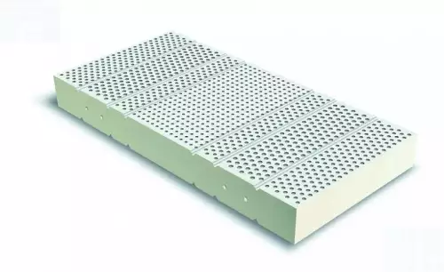 Měkká 7 zónová latexová matrace 200 x 90 cm Axis