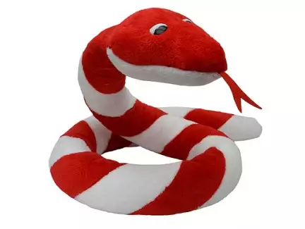 Plyšová hračka hada dlouhá 250 cm