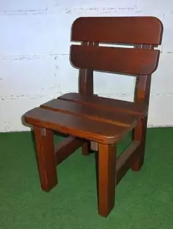 Zahradní židlička z borovicového masivu Mido skladem!