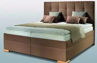 Zvýšená dvoulůžková postel s úložným prostorem výšky až 70 cm Miluše