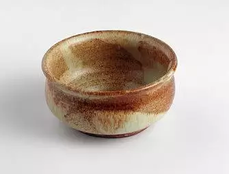 Miska na čaj z vysoce ozdobné užitkové keramiky