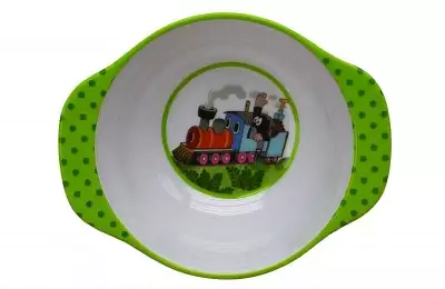 Dětská jídelní miska Krtek a mašinka