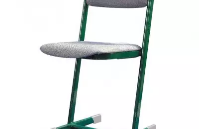 Židle z plochooválných ocelových profilů Katy