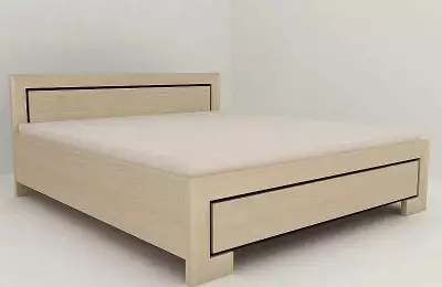 Moderní designová manželská postel Eva