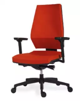 Moderní kancelářská židle s ergonomickým opěrákem Monika