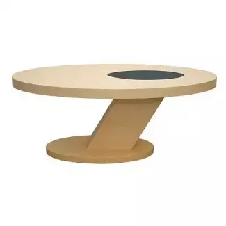 Moderní konferenční stůl oválný na pevné noze K744 skladem!