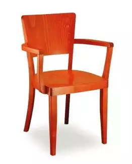 Mořená jídelní židle odstín třešeň Martina  262123