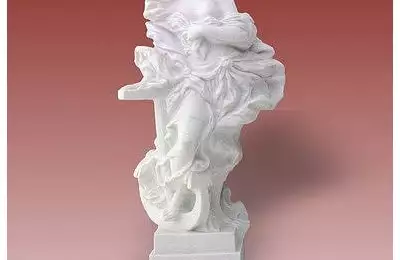Originální figura z porcelánu o výšce 28 cm Naděje
