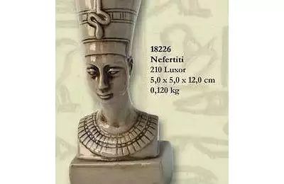 Figurální a ozdobný porcelán o výšce 12 cm Nefertiti II