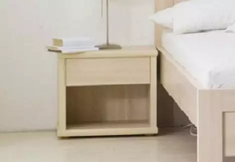 Noční stolek K02 s nikou