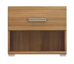 Noční stolek jednošuplíkový a s odkládacím prostorem  M136