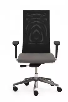 Čalouněná pracovní židle s područkami Norman II.