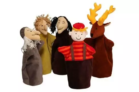 Pohádková sada maňásků O Smolíčkovi