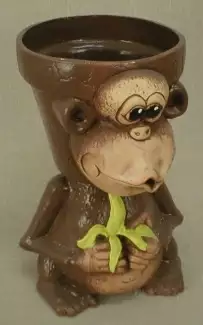 Velký obal Opice o průměru 17 cm