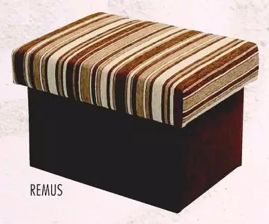 Obdélníkový taburet Remus 60 x 40 cm