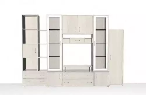 Obývací stěna pro vzdušný interiér S83