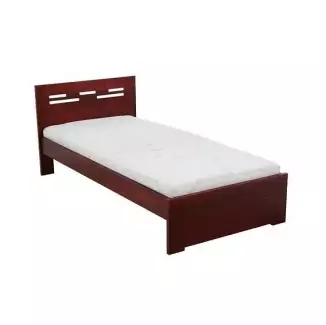 Jednolůžková smrková postel OLIV