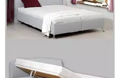 OLIVER čalouněná postel pro volně ložené matrace - Skladem