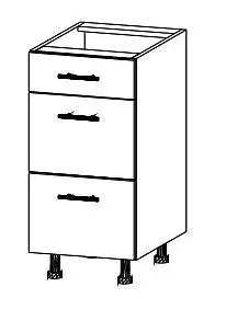 Spodní dvouskříňka se šuplíkem z 18 mm lamina Alex