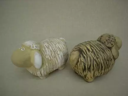 Ideální keramická dekorace Ovce