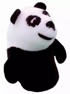 Prstový maňásek pandy pro dětský i dospělý prst