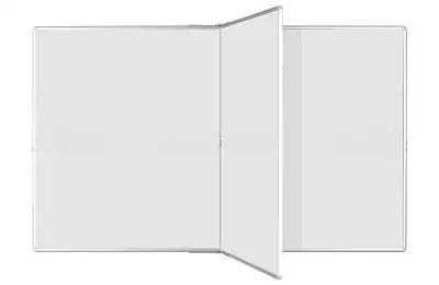 Dvoudílná keramická tabule se středním otočným křídlem PIVOT