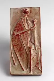 Plaketka Madonka v různých barvách