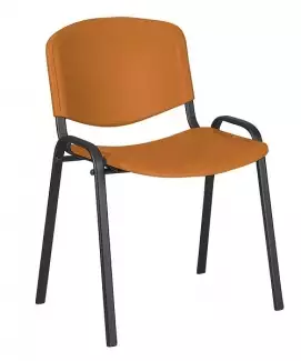Jednací židle s plastovým sedákem a opěrákem Toron