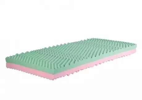 Kvalitní oboustranná matrace ze studené pěny měkčí a tužší strana