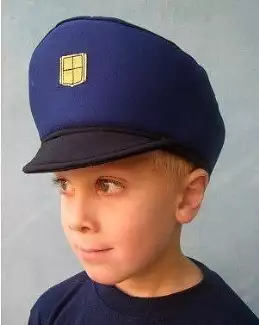 Čepice vhodná pro děti od 3 let Policista