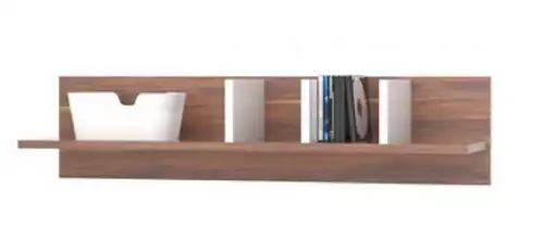 Designová polička na zeď 4x přihrádka