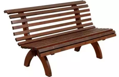 Praktická a pohodlná lavička zahradní - šířky 160 cm