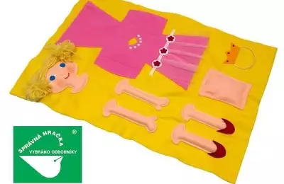 Vystřihovací hračka pro děti od 5 let Princezna