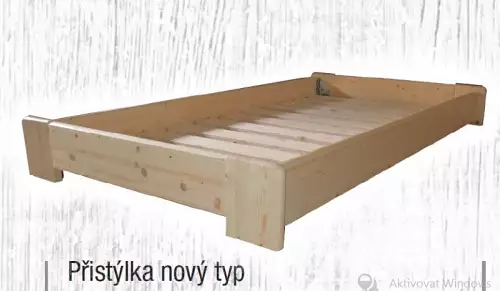 Přistýlka z masivního dřeva Milan