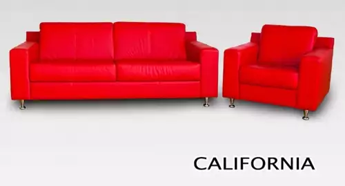 Luxusní sedačka v různých provedeních v kůži California - AKCE!