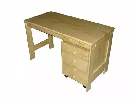 Stůl z masivu o šířce 120 cm Student