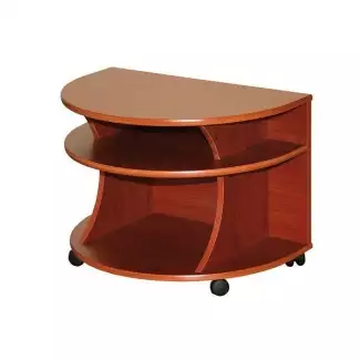 Půlkruhový TV stolek na kolečkách V10